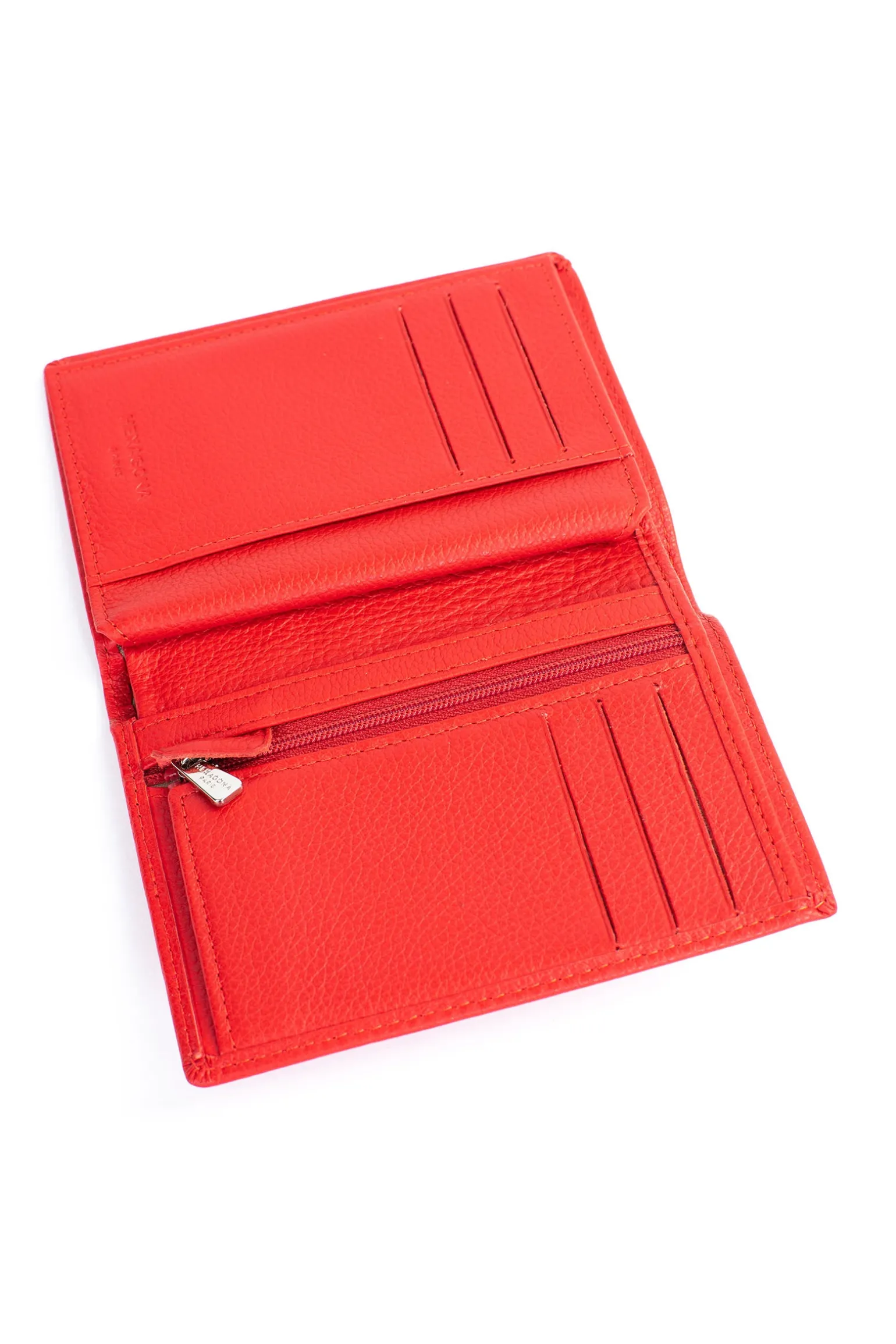 Portefeuille européen - 2 volets - Cuir