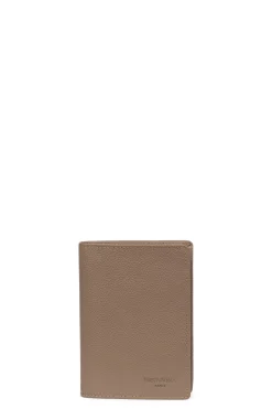 Portefeuille européen - 2 volets - Cuir