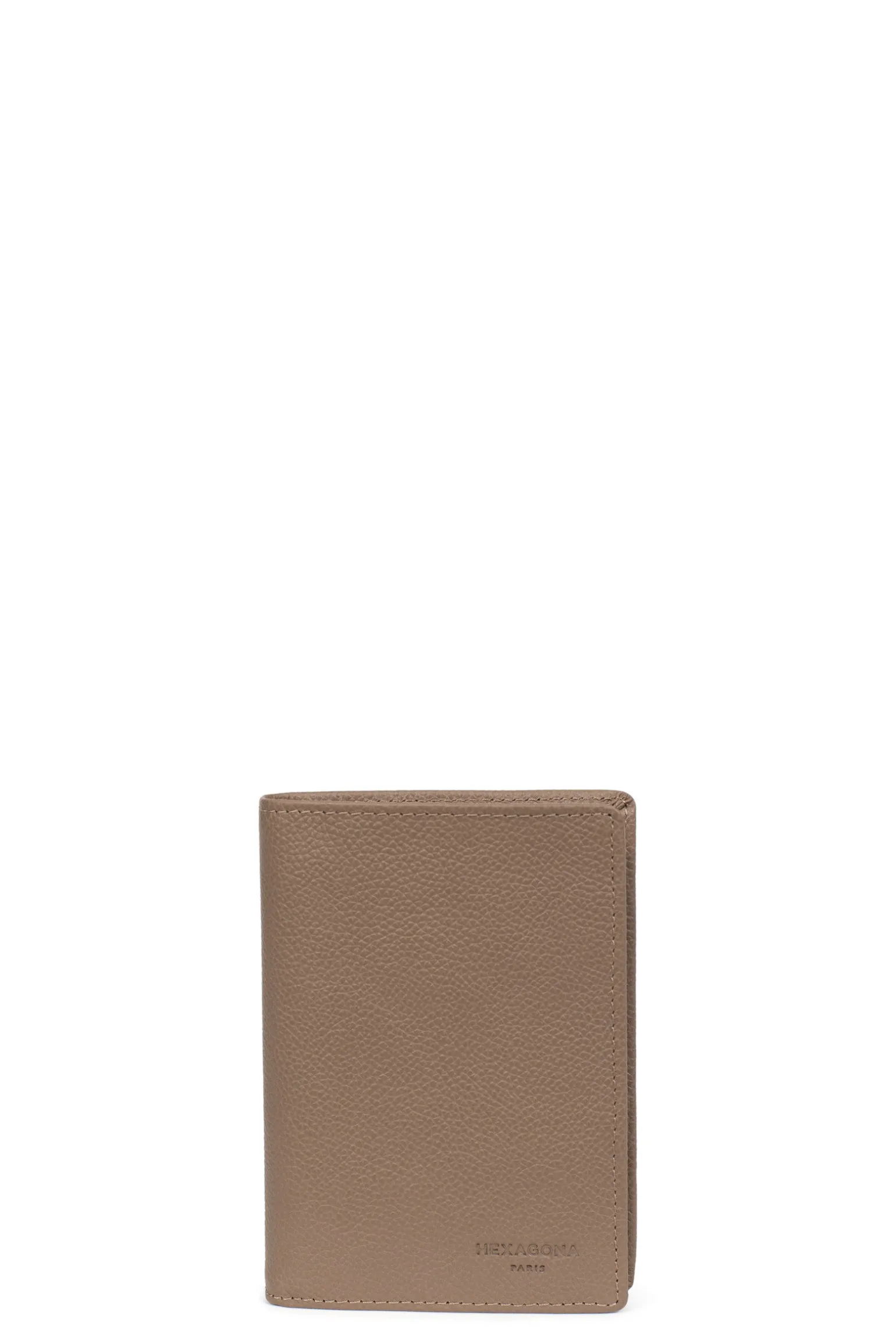 Portefeuille européen - 2 volets - Cuir