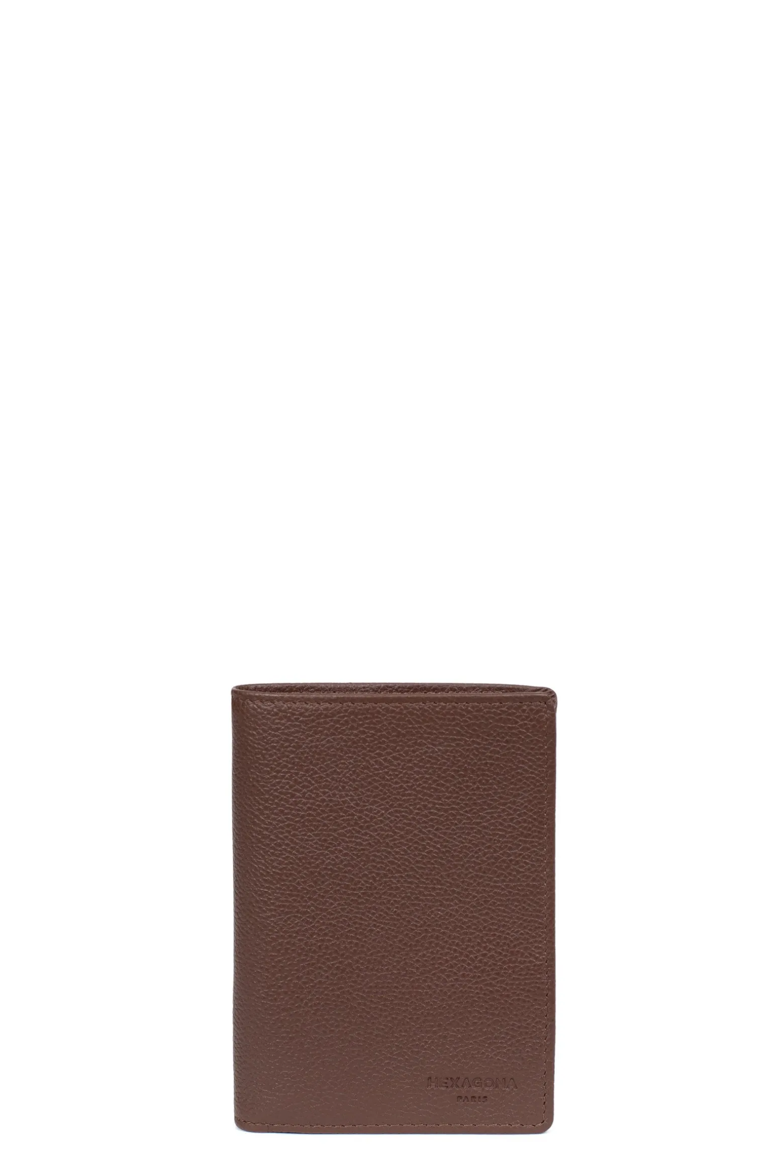 Portefeuille européen - 2 volets - Cuir