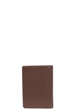 Portefeuille européen - 2 volets - Cuir