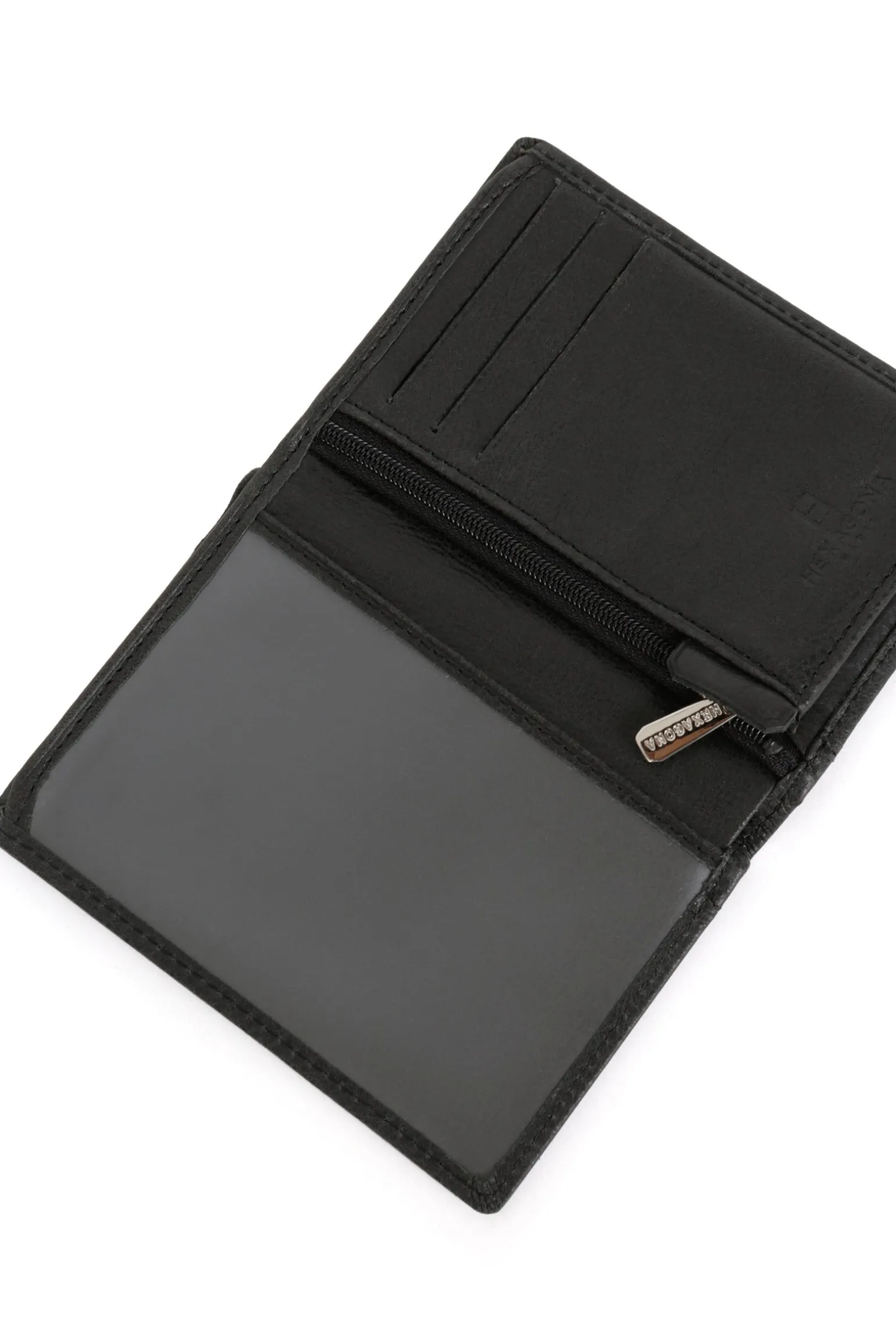 Portefeuille européen - 1 volet - Cuir
