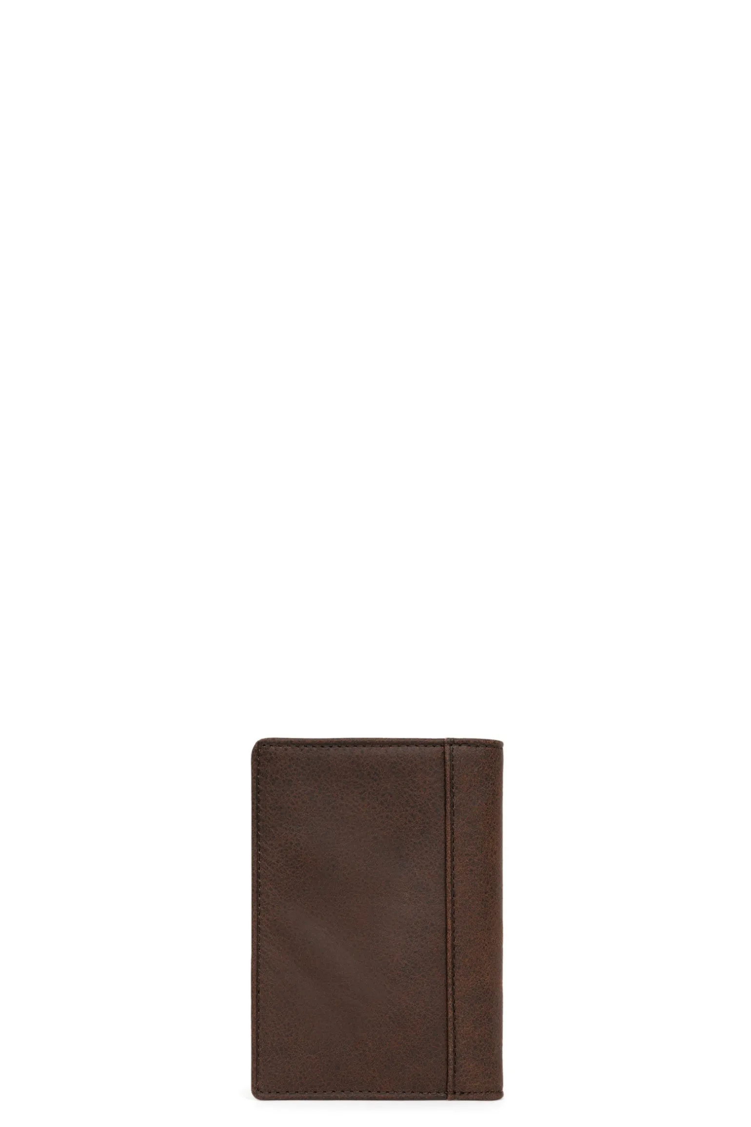 Portefeuille européen - 1 volet - Cuir