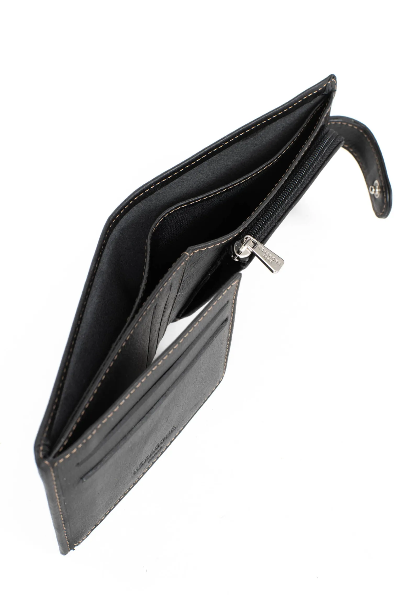 Portefeuille italien - 2 volets - Cuir