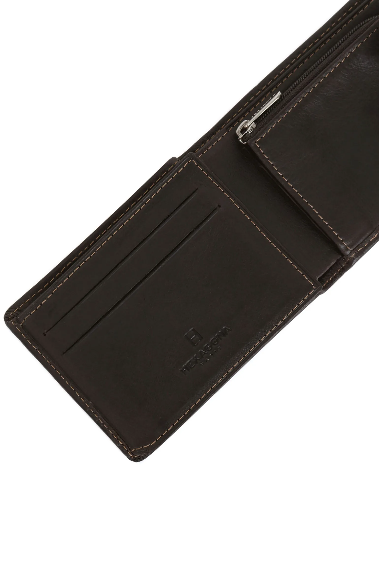 Portefeuille italien - 2 volets - Cuir