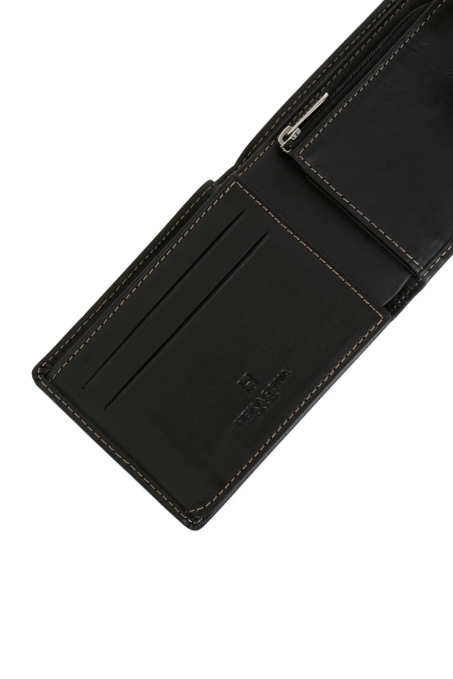 Portefeuille italien - 2 volets - Cuir