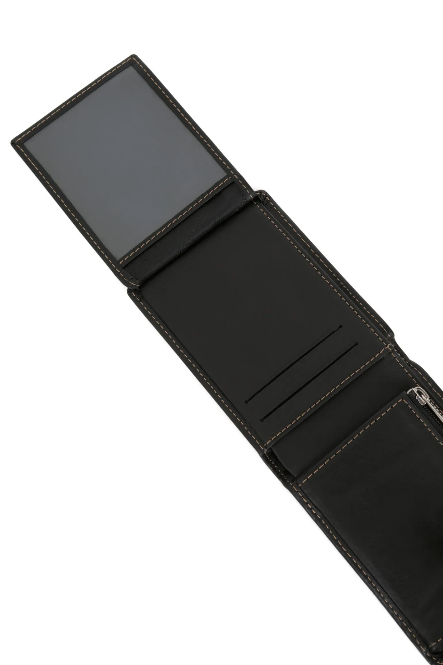 Portefeuille italien - 2 volets - Cuir