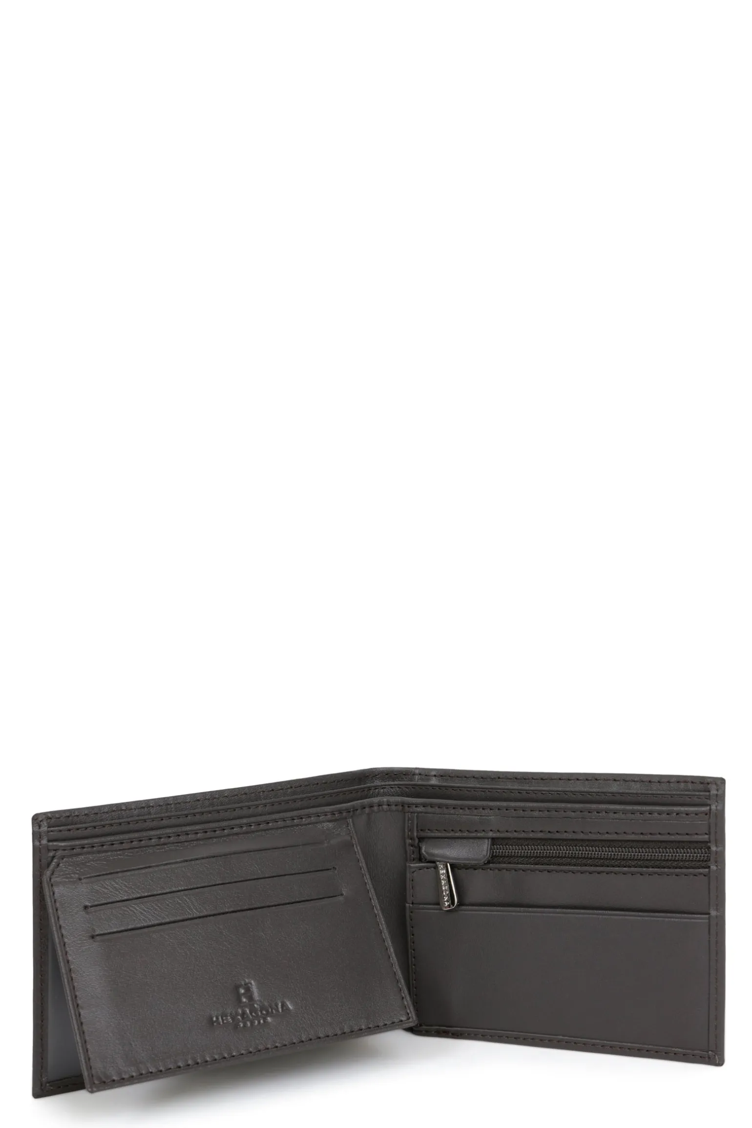 Portefeuille italien - 2 volets - Cuir