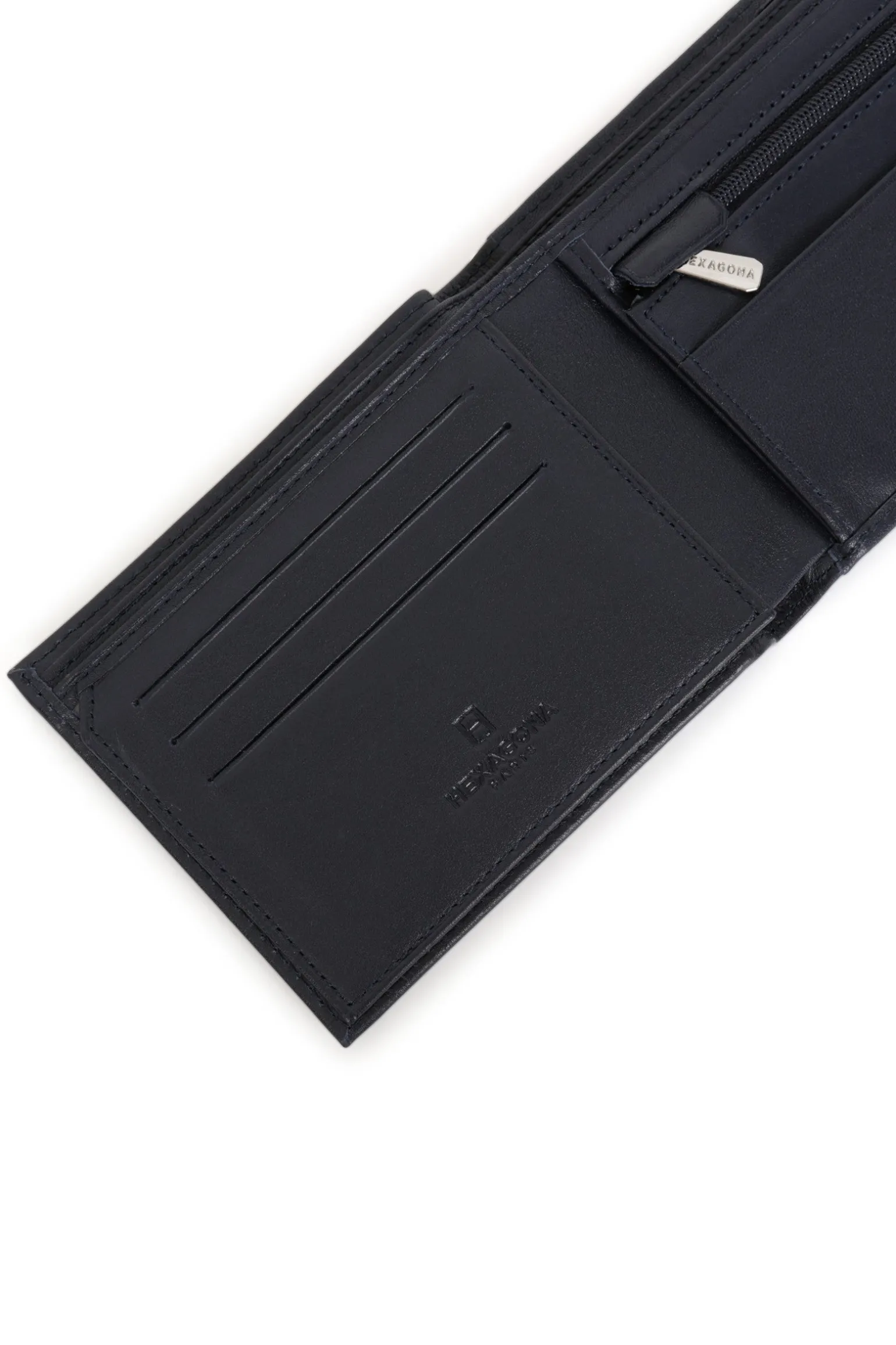 Portefeuille italien - 2 volets - Cuir