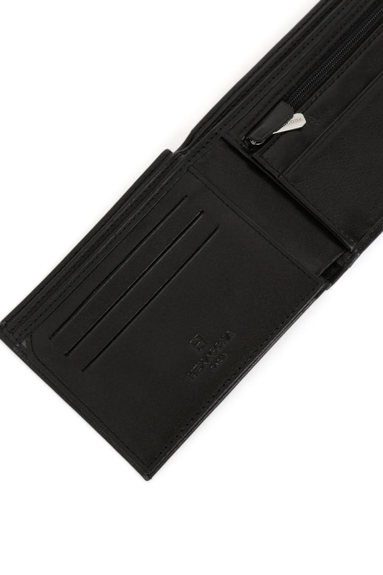 Portefeuille italien - 2 volets - Cuir