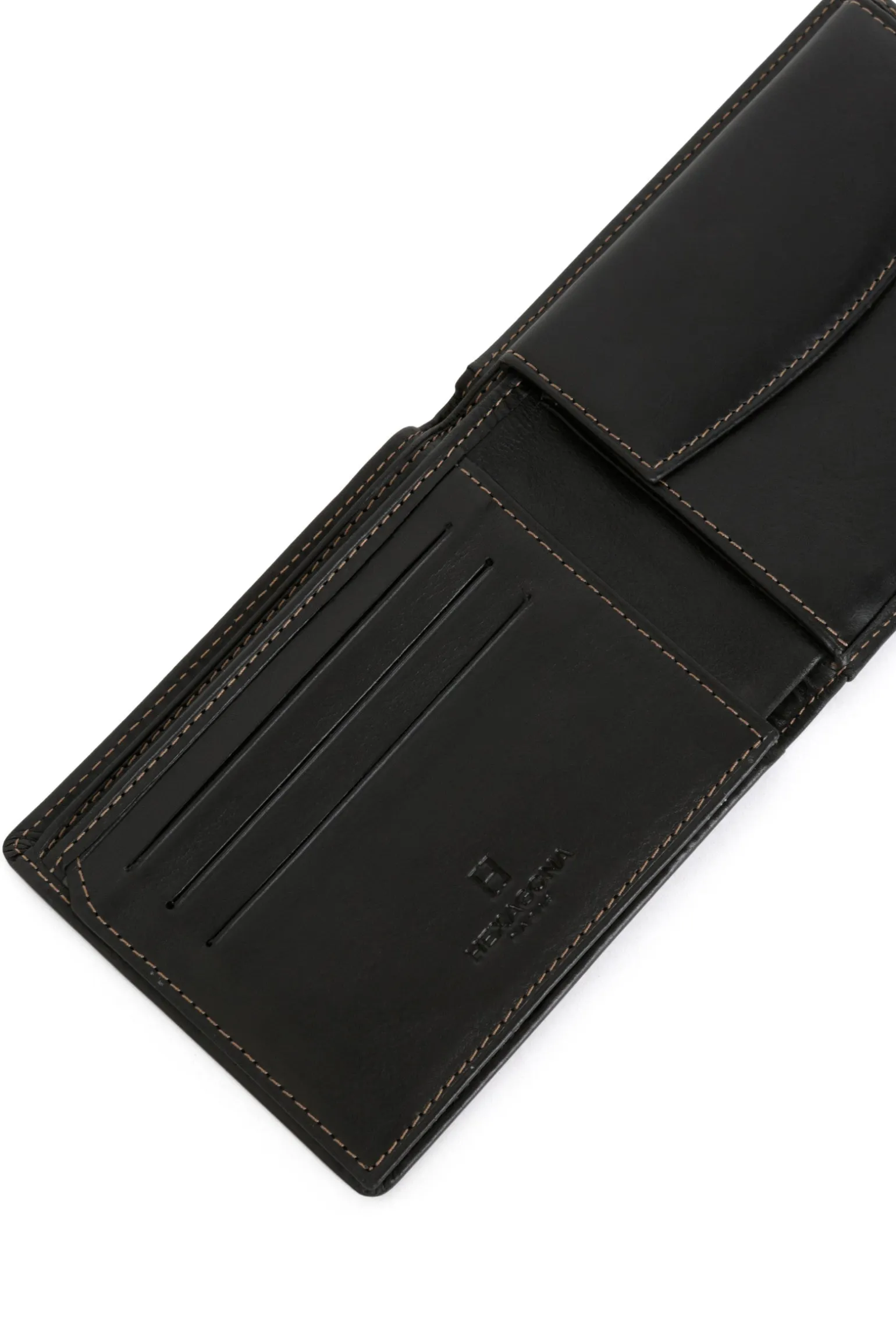 Portefeuille italien - 2 volets - Cuir