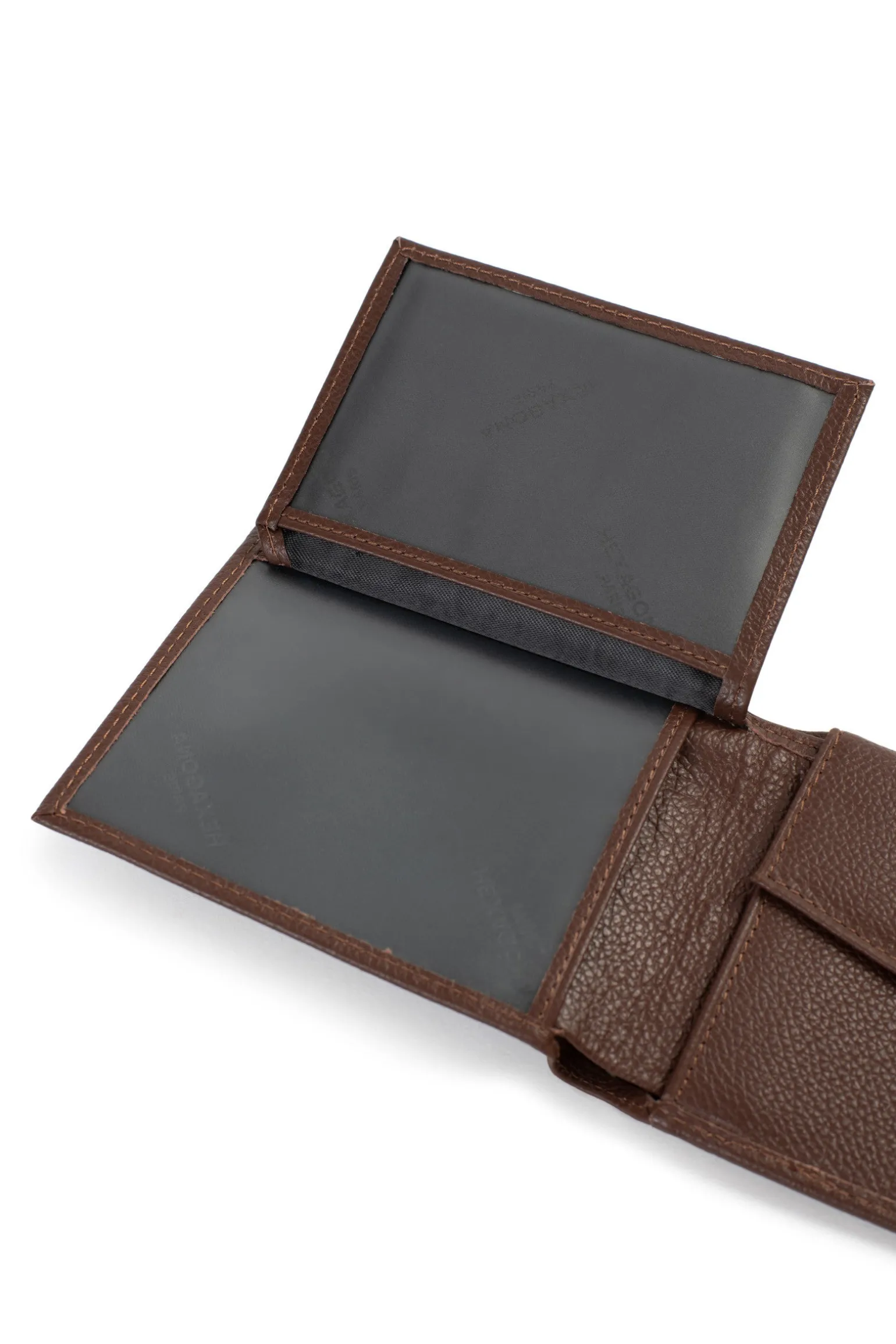 Portefeuille italien - 2 volets - Cuir
