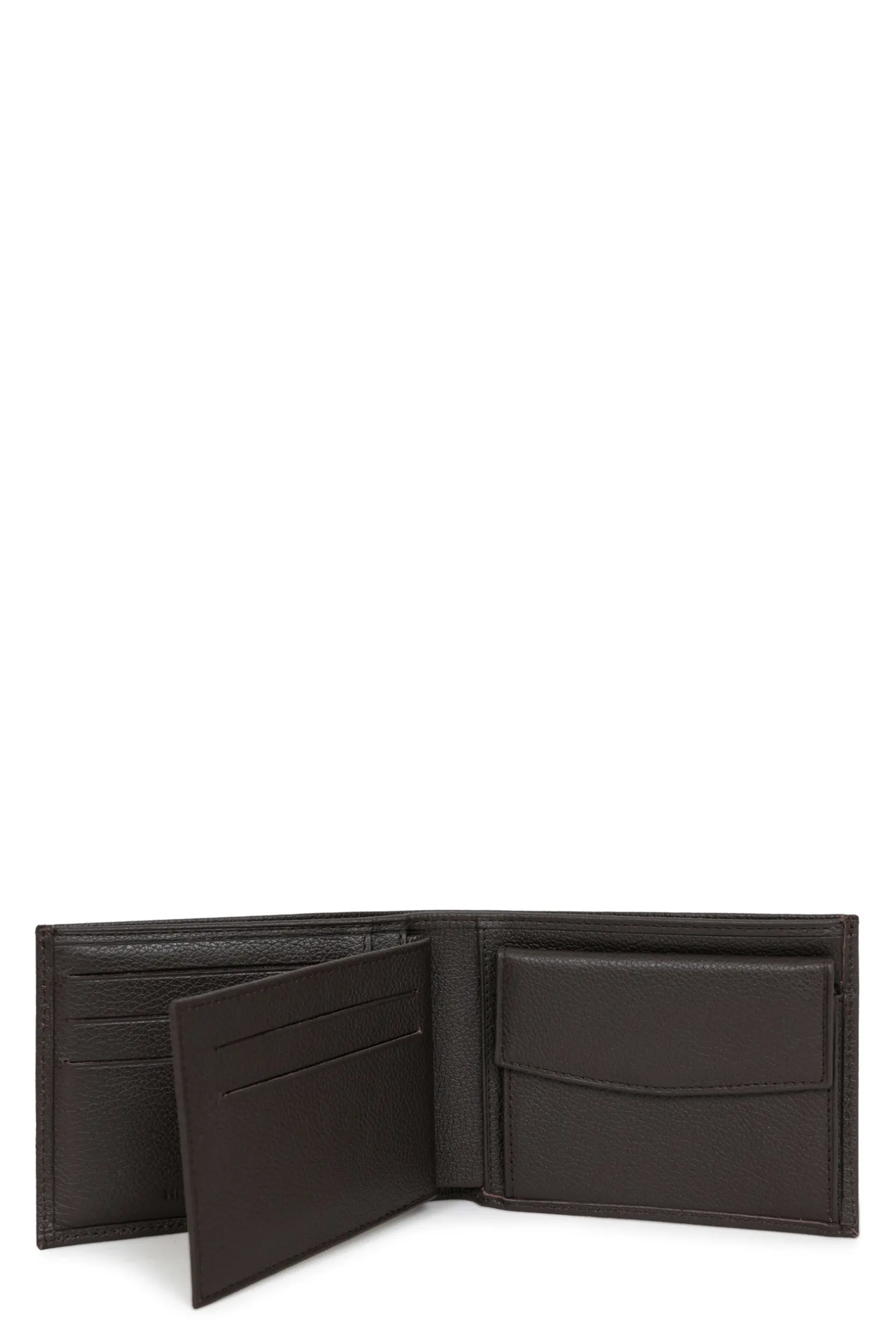 Portefeuille italien - 2 volets - Cuir