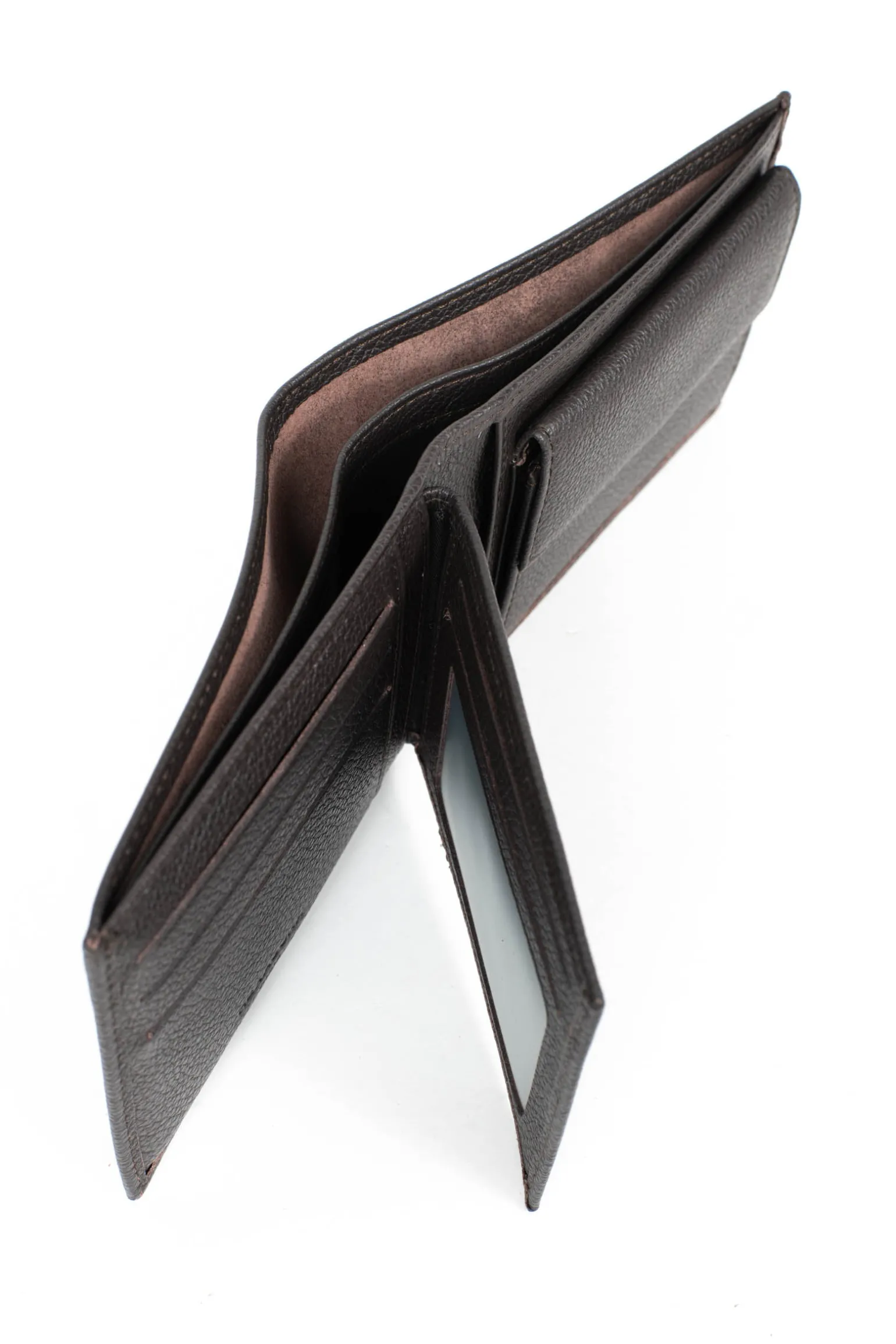 Portefeuille italien - 2 volets - Cuir