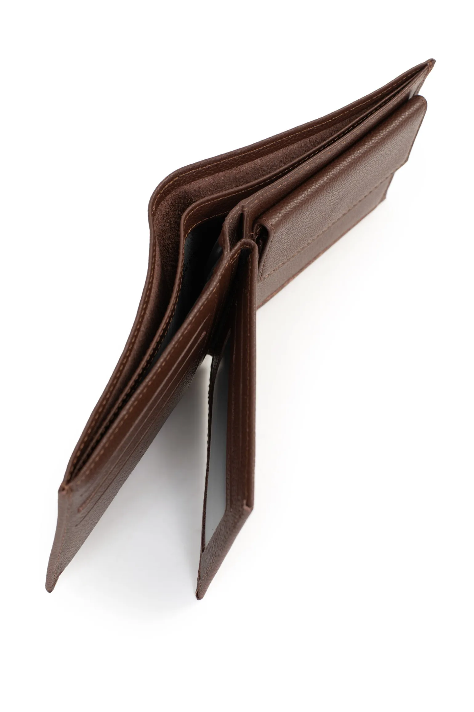 Portefeuille italien - 2 volets - Cuir