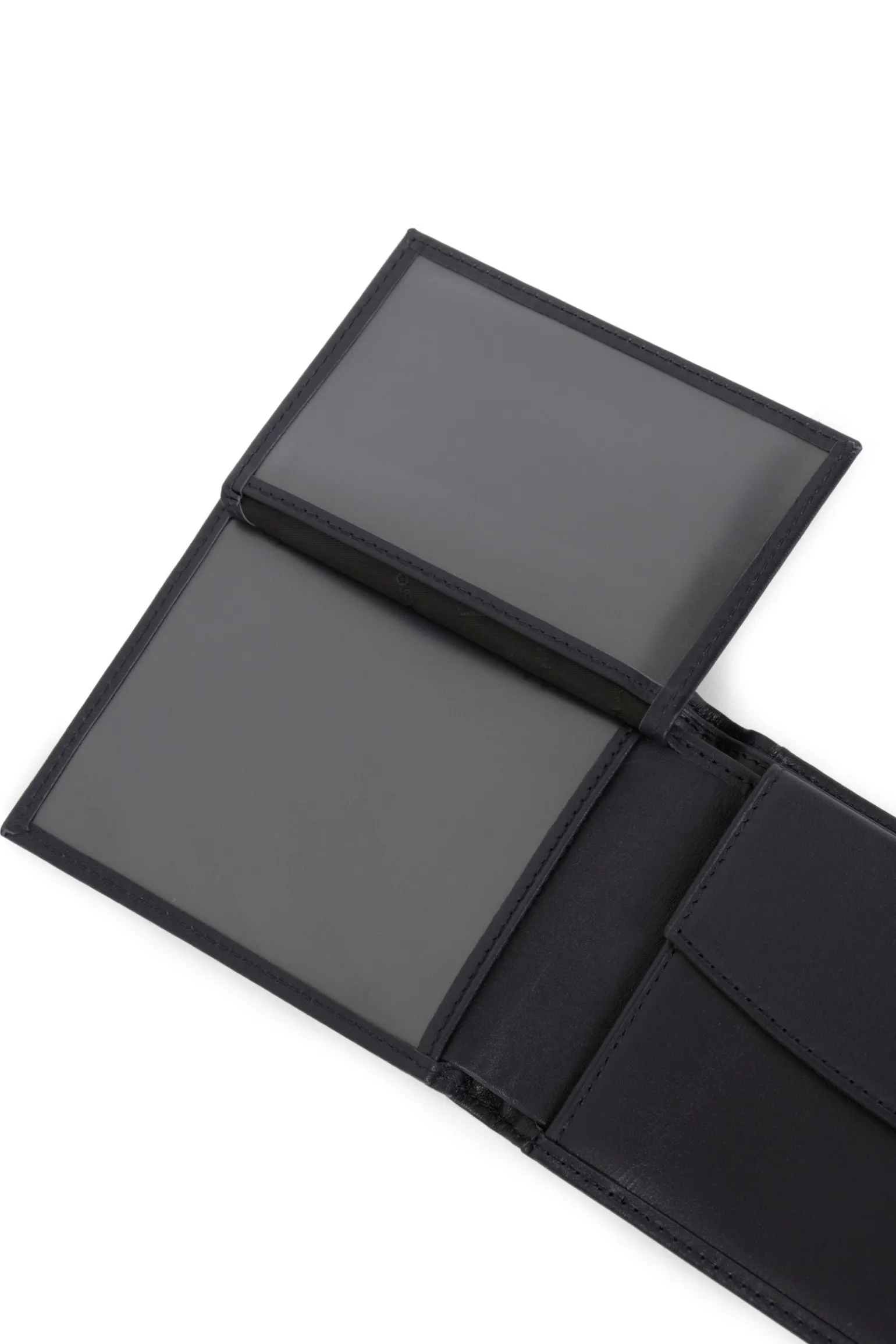 Portefeuille italien - 2 volets - Cuir