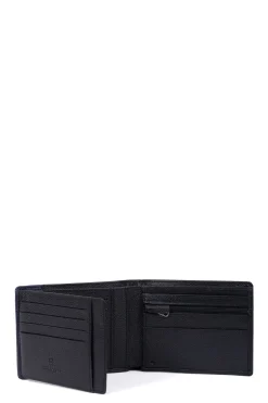 Portefeuille italien - 2 volets - Stop RFID - Cuir