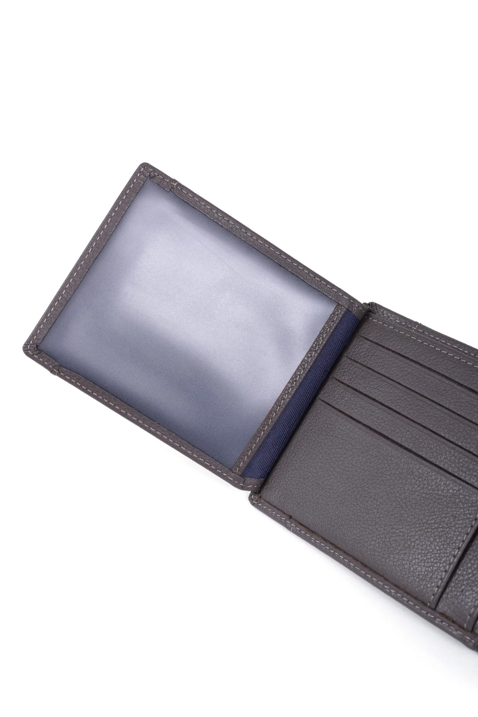 Portefeuille italien - 2 volets - Stop RFID - Cuir