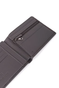 Portefeuille italien - 2 volets - Stop RFID - Cuir