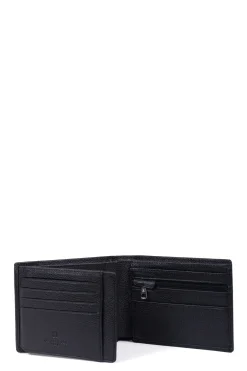 Portefeuille italien - 2 volets - Stop RFID - Cuir