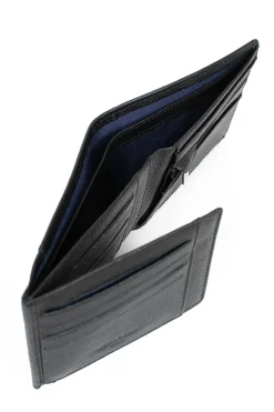 Portefeuille italien - 2 volets - Stop RFID - Cuir