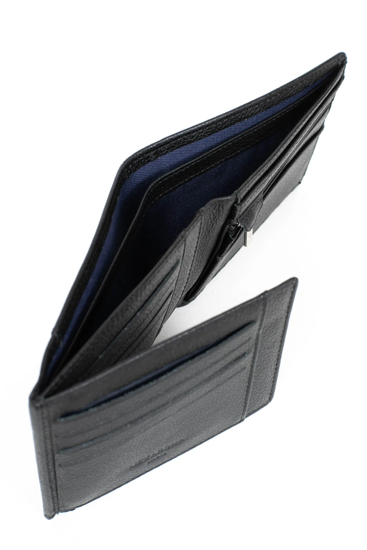 Portefeuille italien - 2 volets - Stop RFID - Cuir