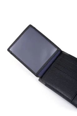 Portefeuille italien - 2 volets - Stop RFID - Cuir