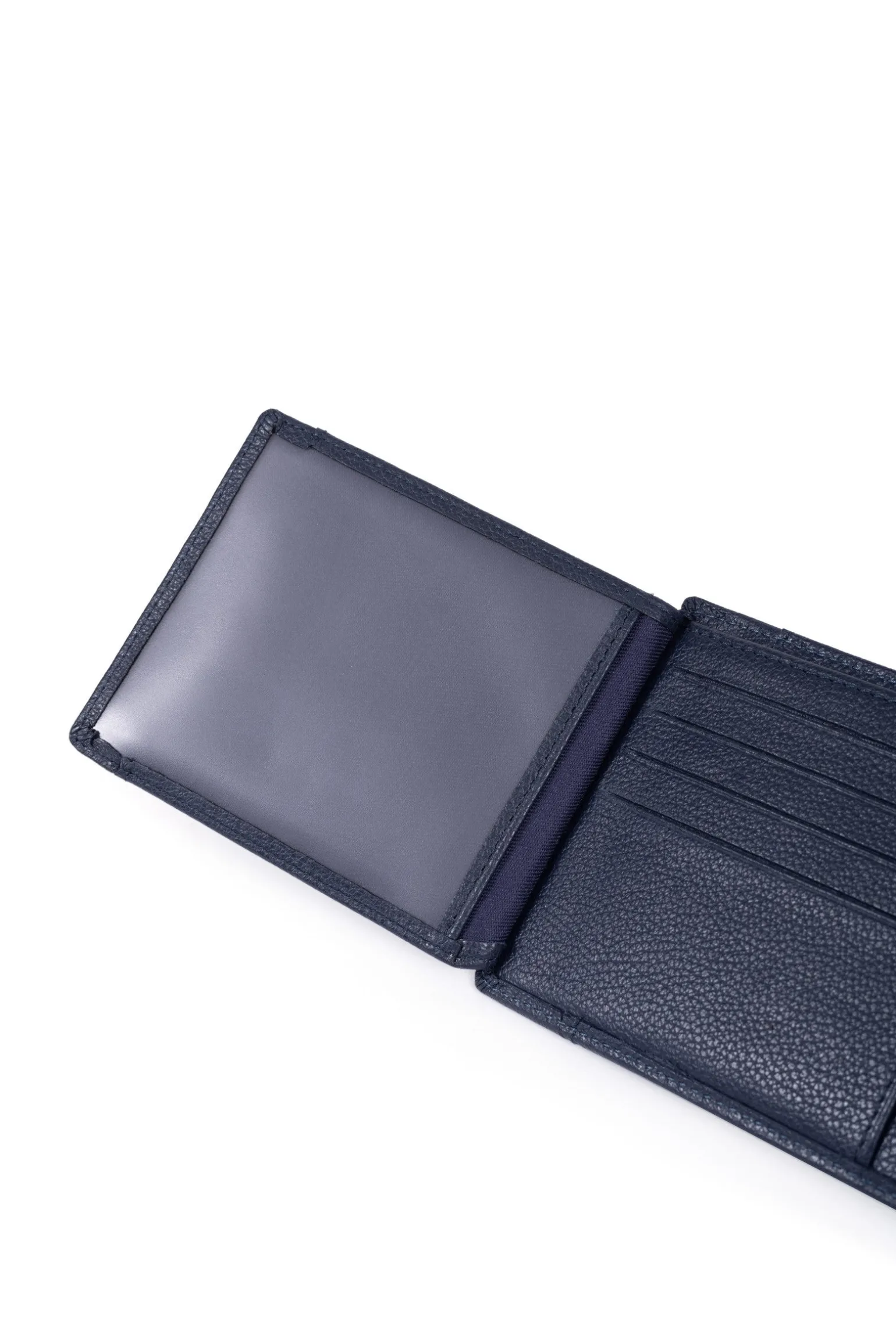 Portefeuille italien - 2 volets - Stop RFID - Cuir