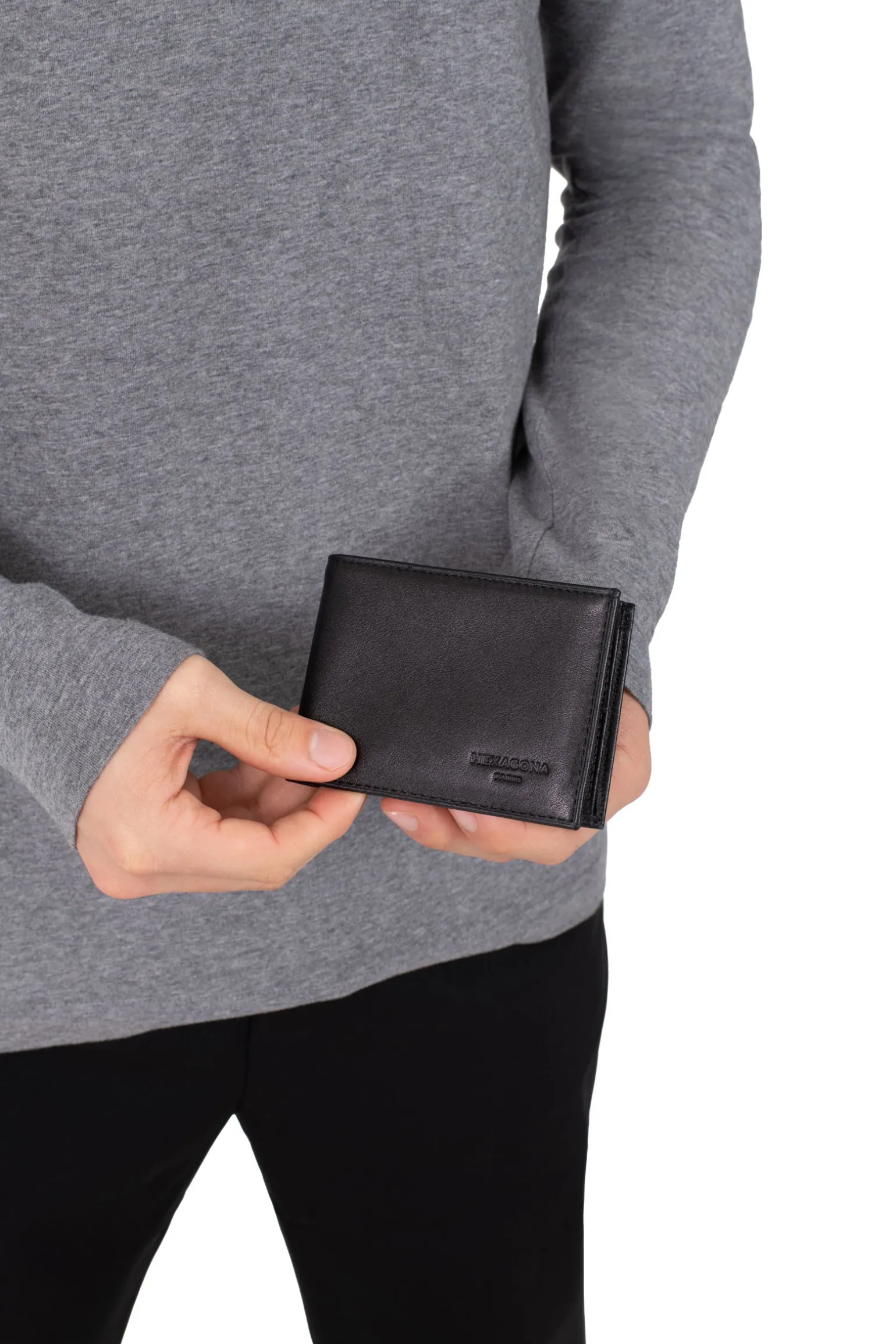 Portefeuille italien - 1 volet - Cuir