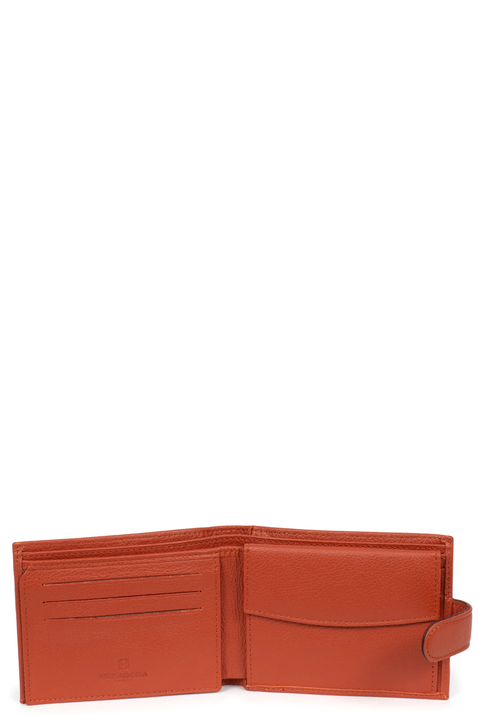 Portefeuille italien - 2 volets - Cuir