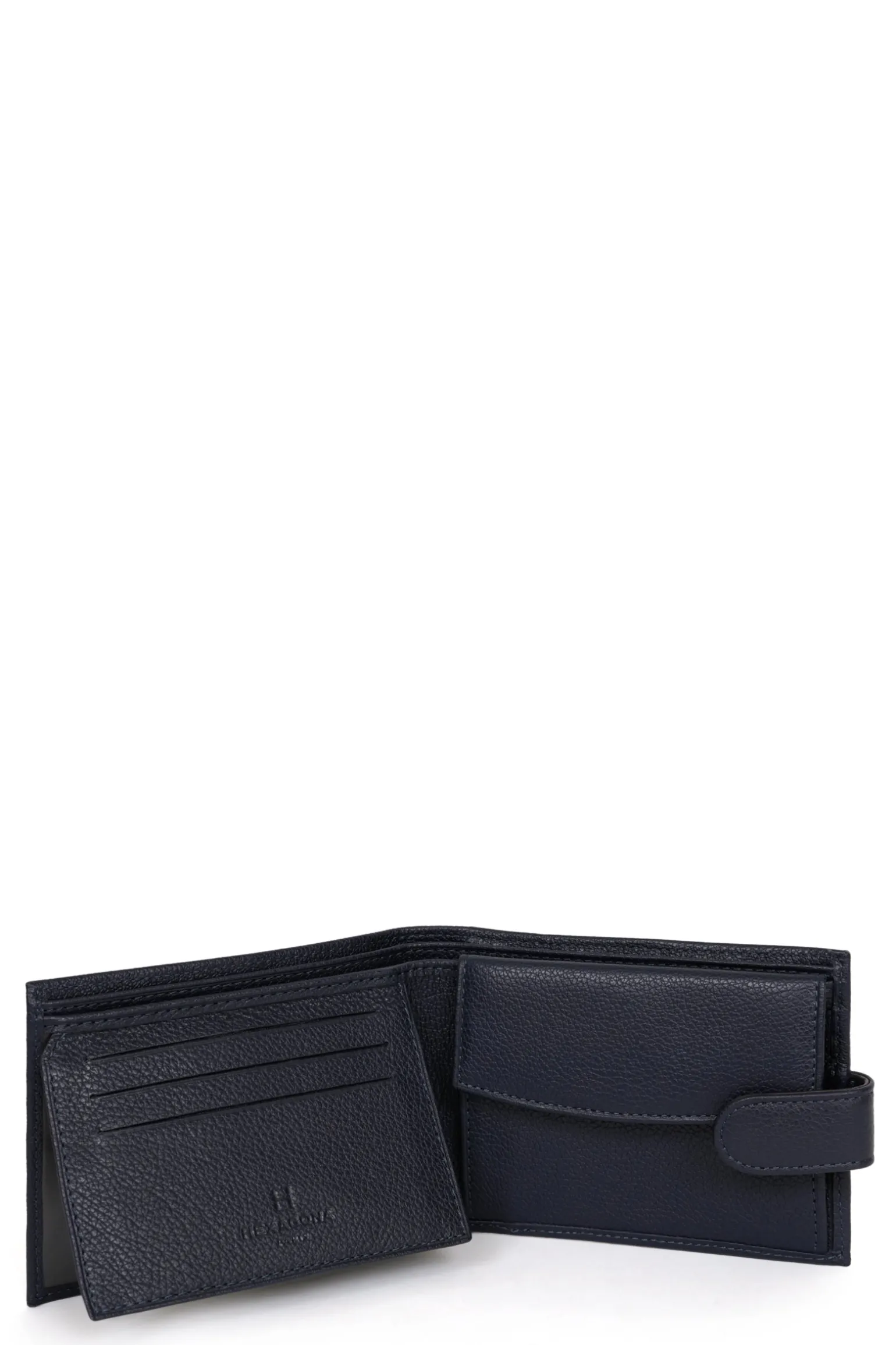 Portefeuille italien - 2 volets - Cuir