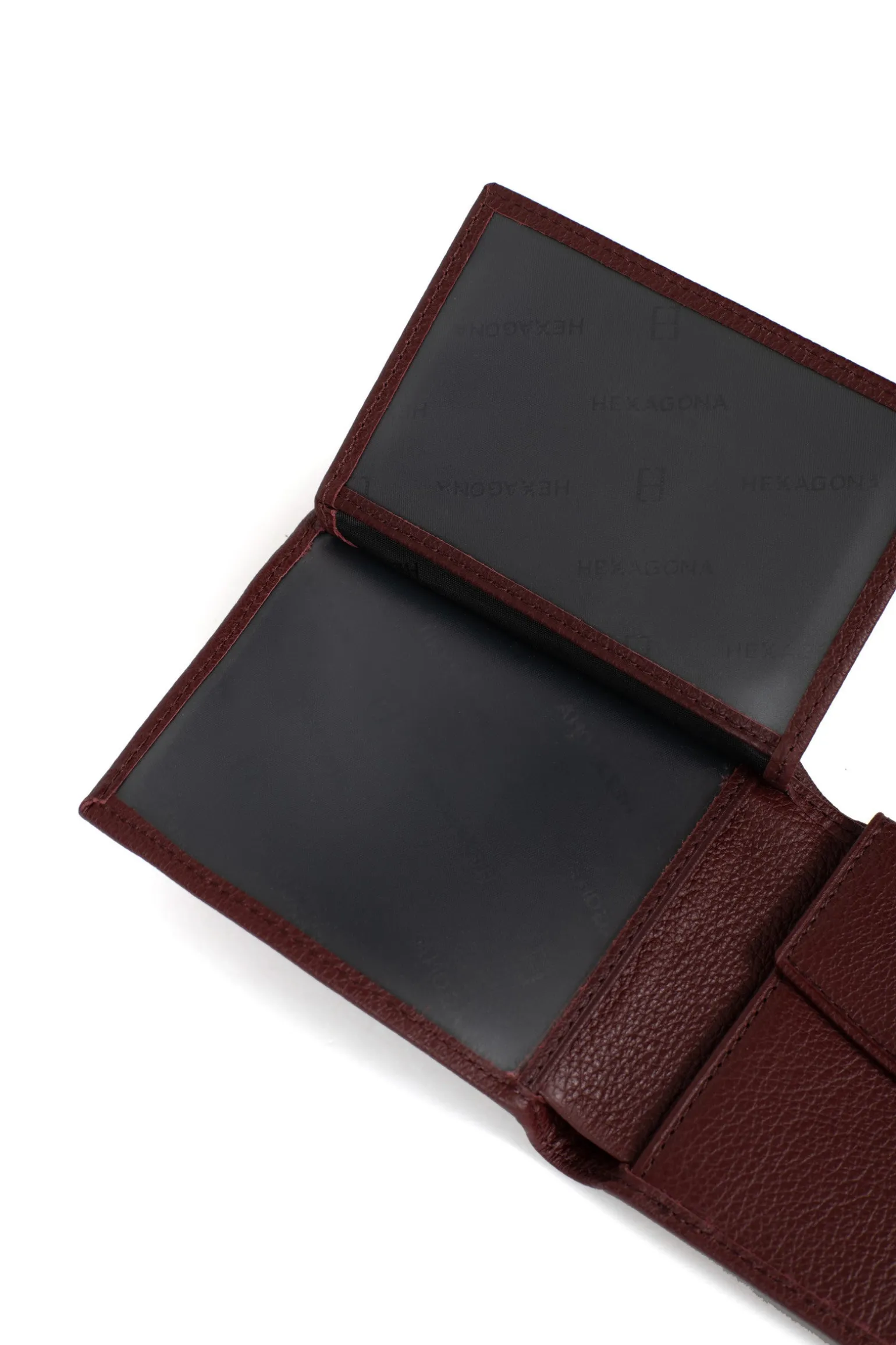 Portefeuille italien - 2 volets - Cuir
