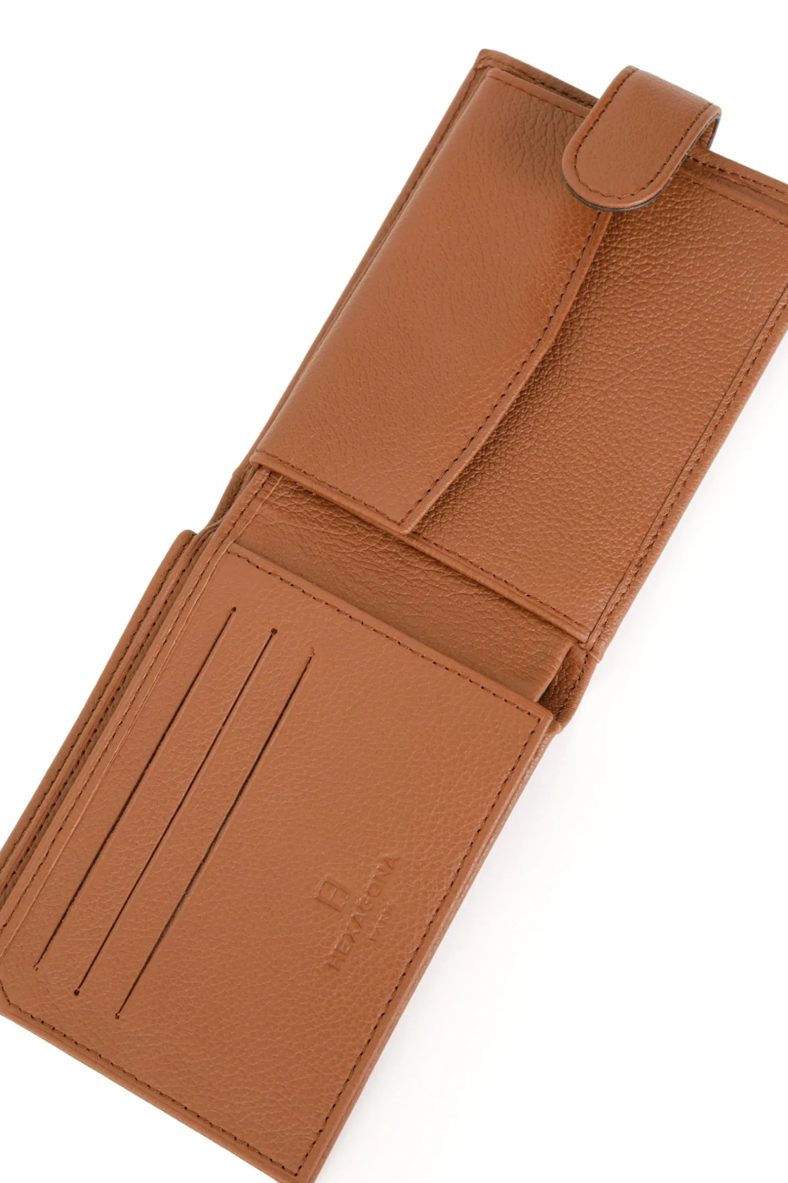 Portefeuille italien - 2 volets - Cuir