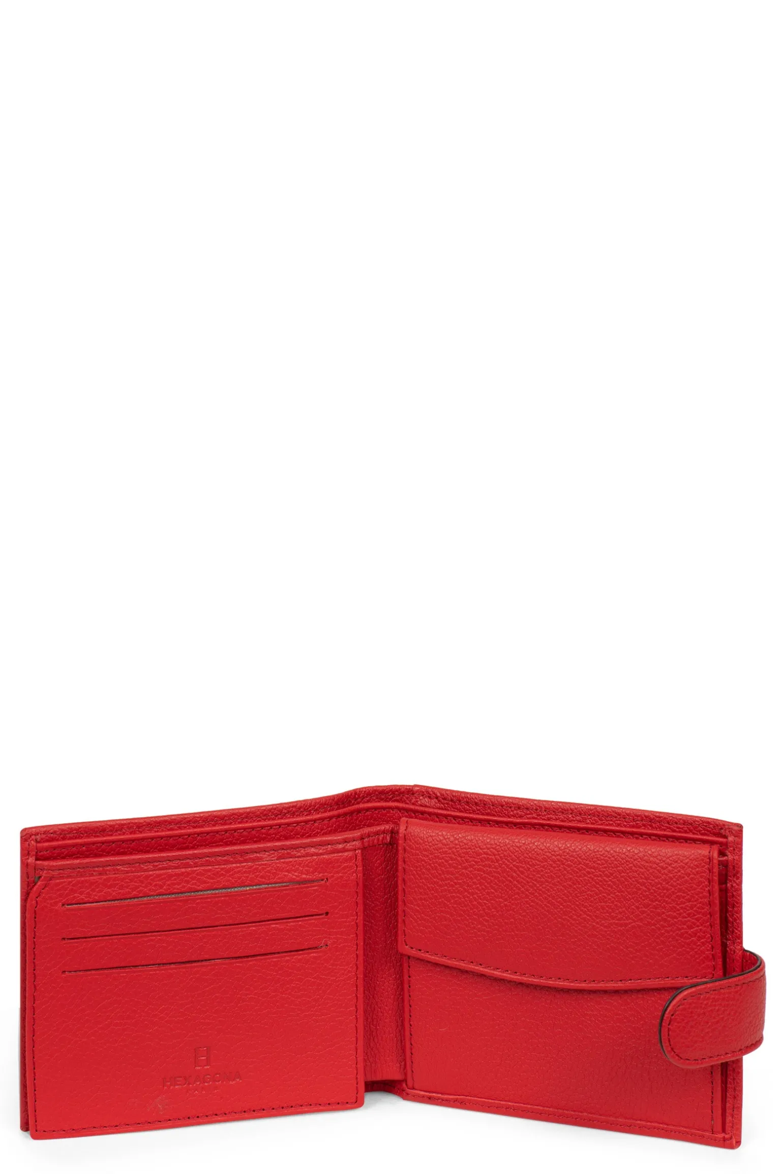 Portefeuille italien - 2 volets - Cuir