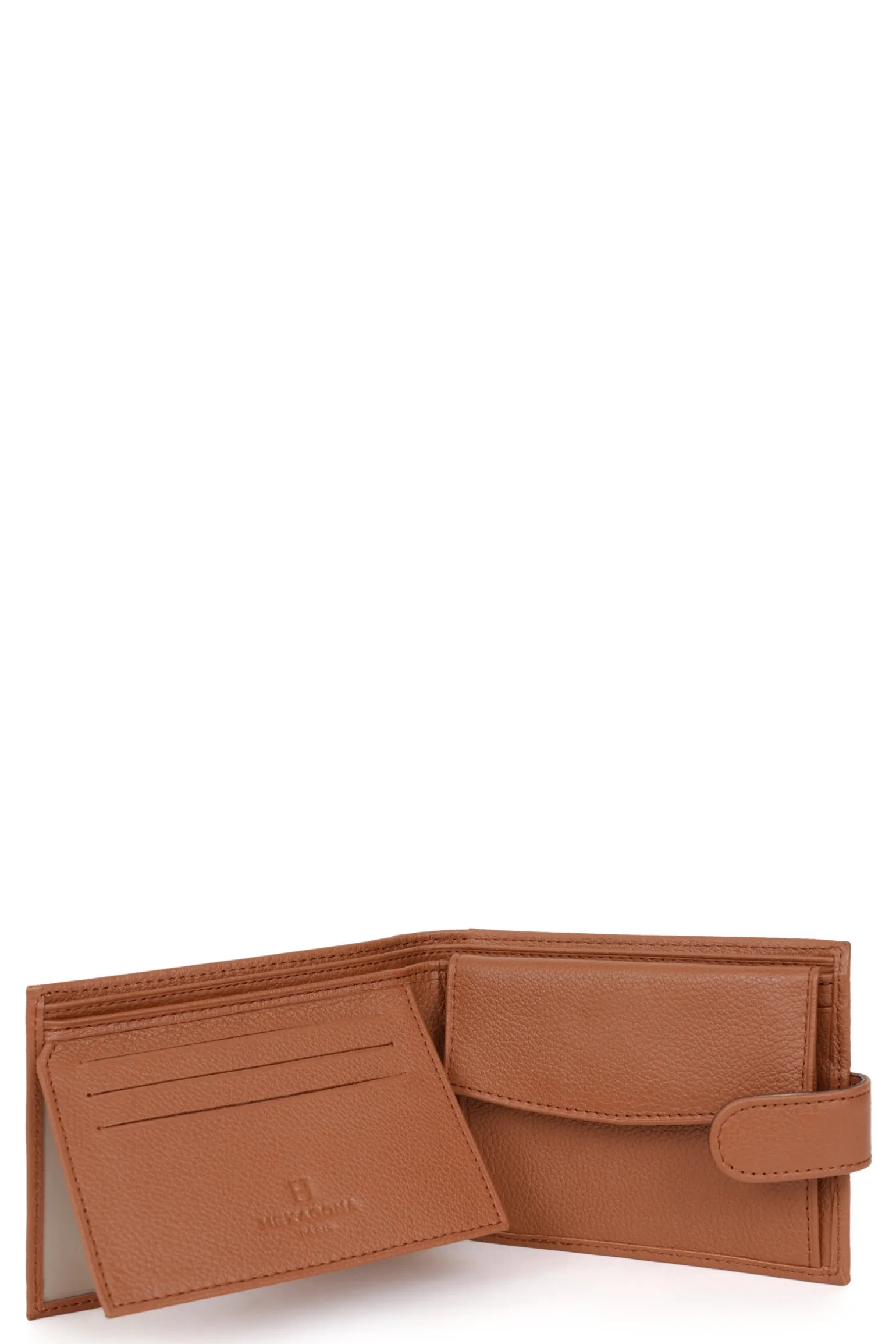 Portefeuille italien - 2 volets - Cuir