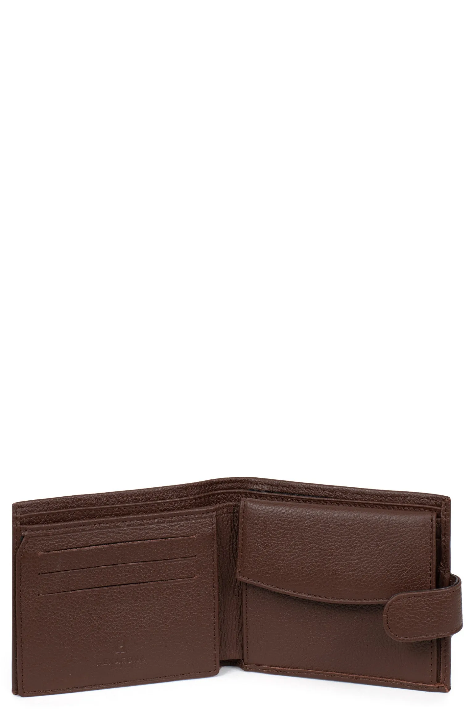 Portefeuille italien - 2 volets - Cuir