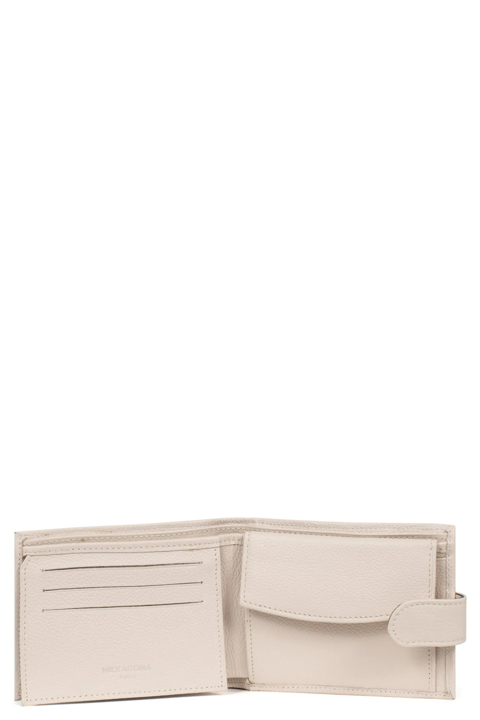 Portefeuille italien - 2 volets - Cuir