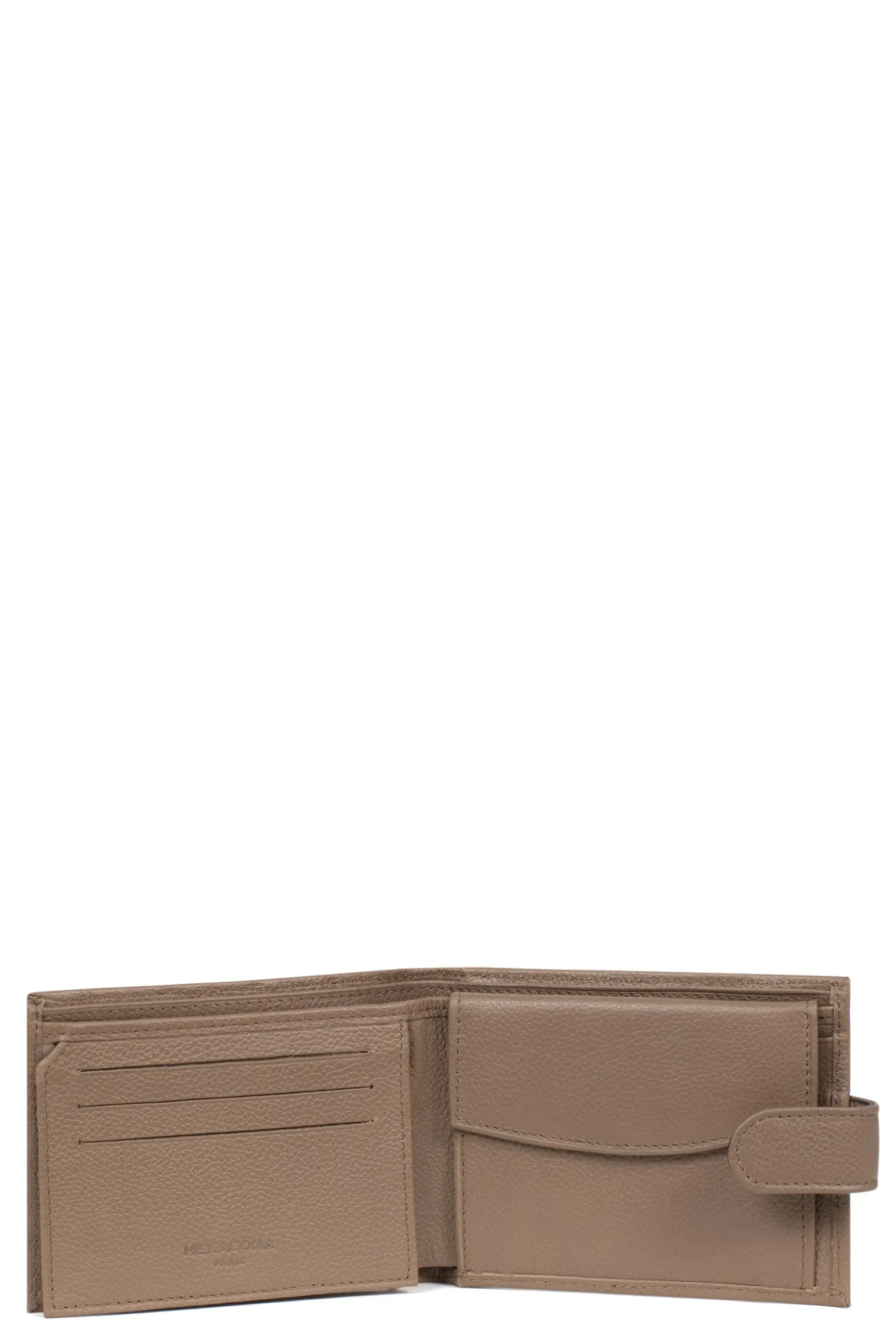 Portefeuille italien - 2 volets - Cuir