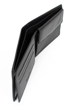 Portefeuille italien - 2 volets - Stop RFID - Cuir