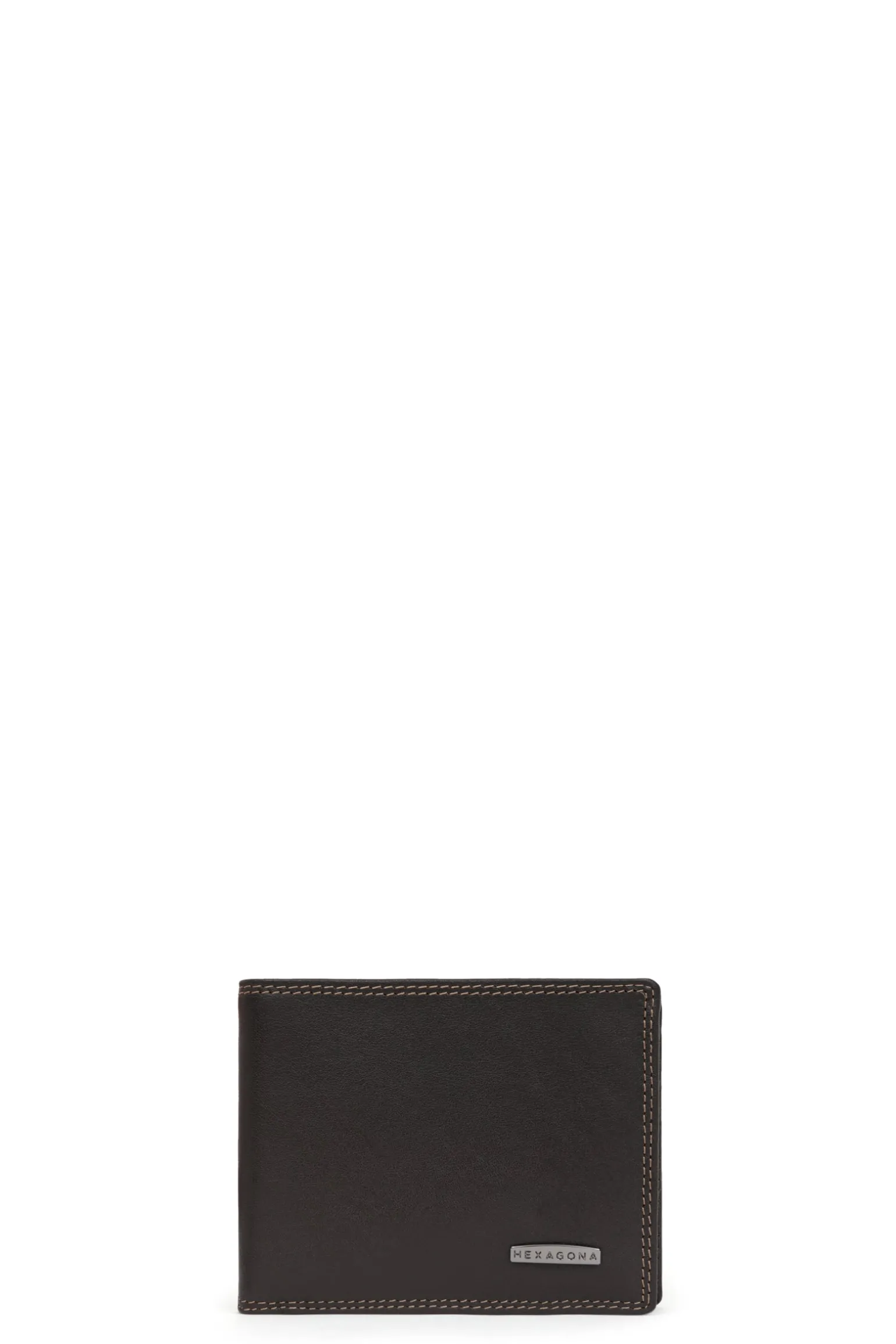 Portefeuille italien - 2 volets - Stop RFID - Cuir