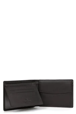 Portefeuille italien - 2 volets - Stop RFID - Cuir