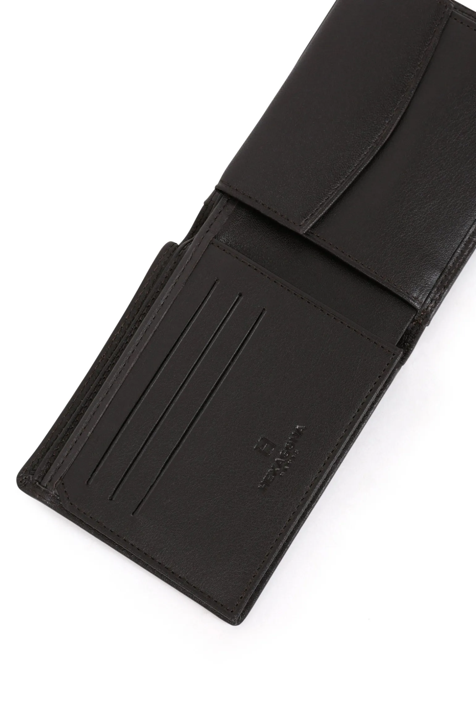 Portefeuille italien - 2 volets - Stop RFID - Cuir