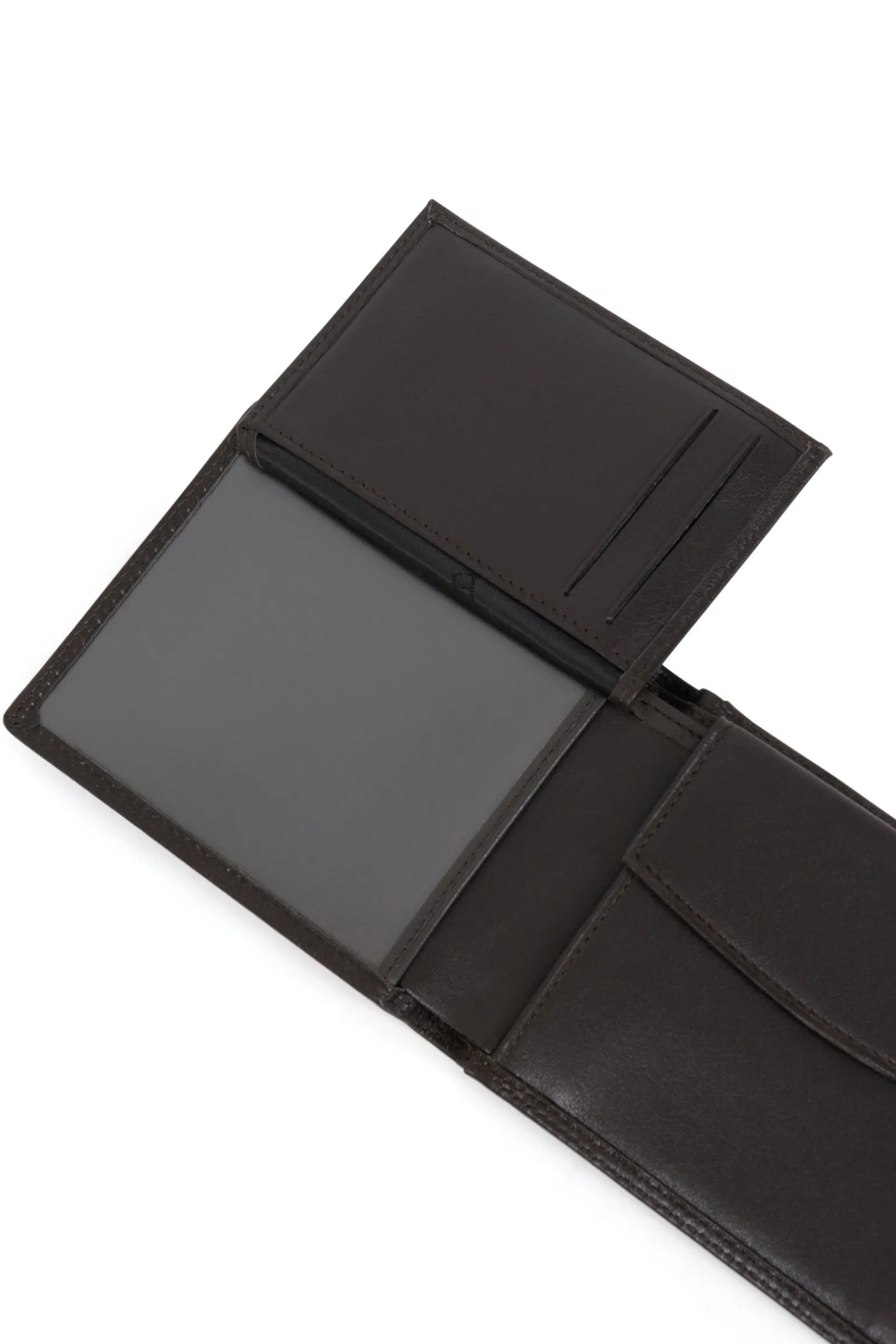 Portefeuille italien - 2 volets - Stop RFID - Cuir