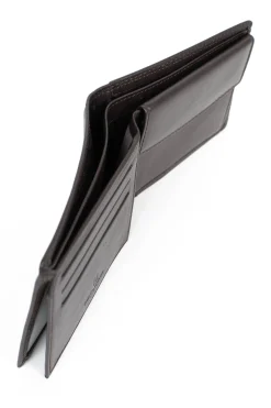Portefeuille italien - 2 volets - Stop RFID - Cuir