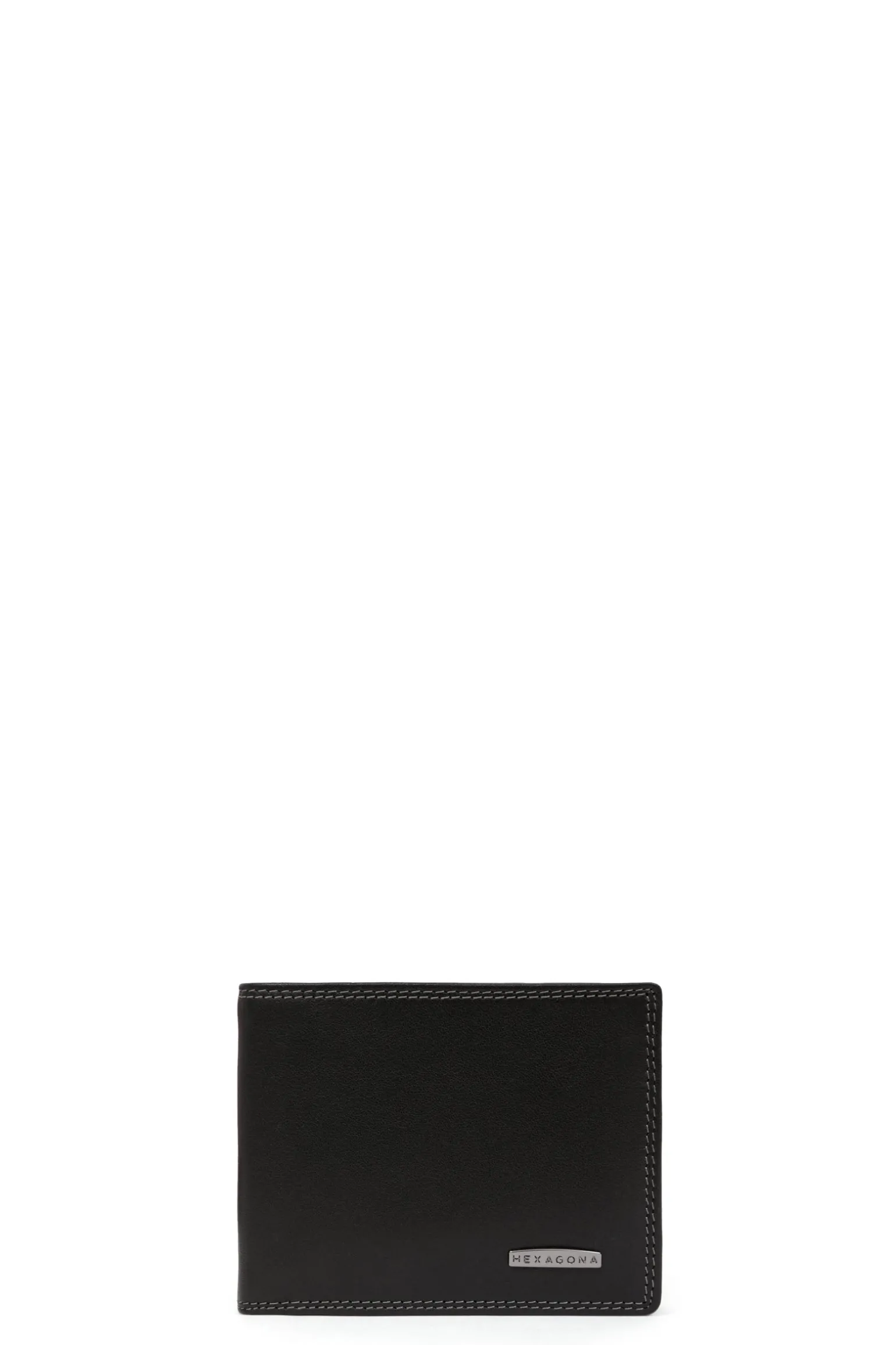 Portefeuille italien - 2 volets - Stop RFID - Cuir