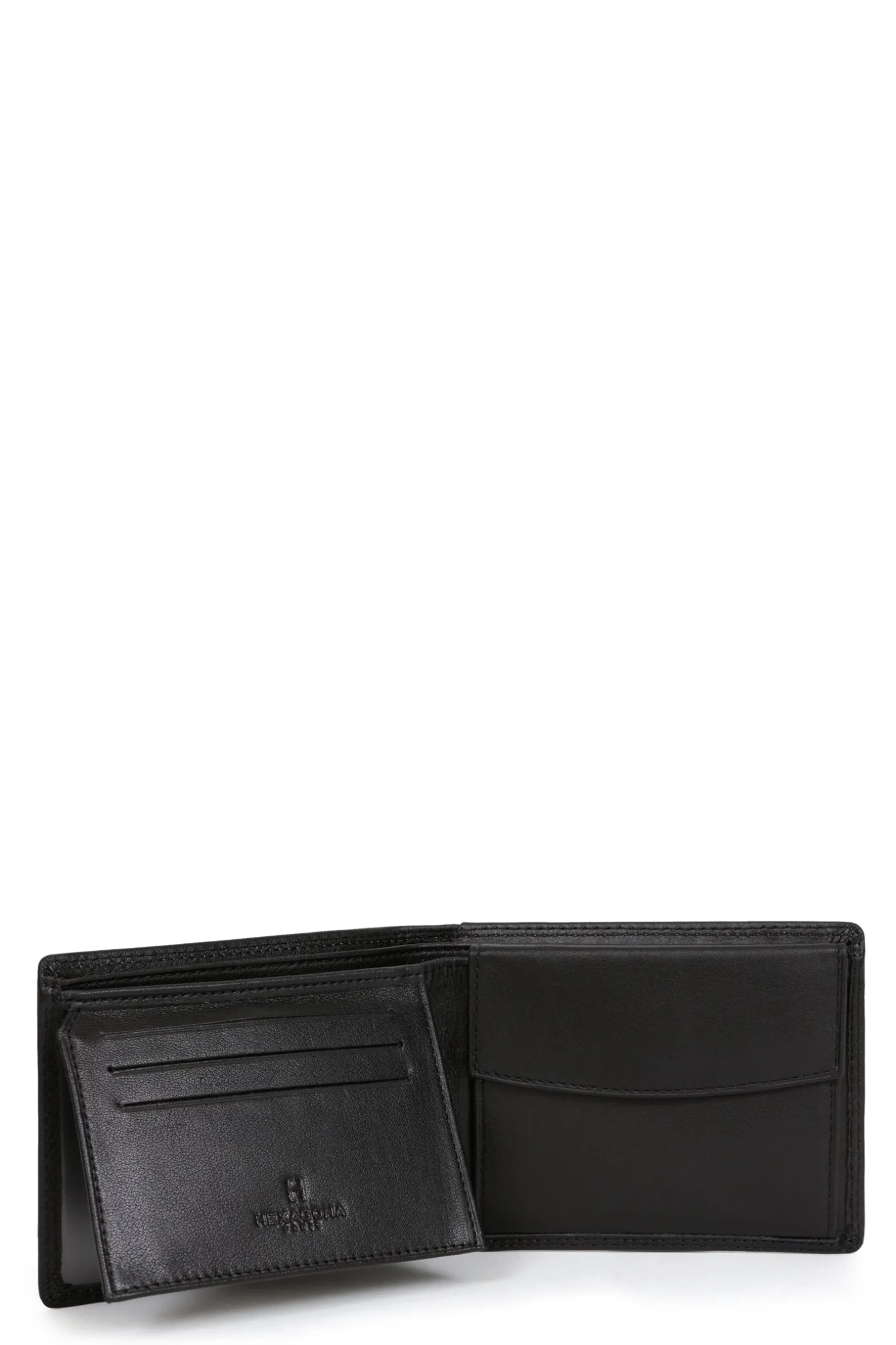 Portefeuille italien - 2 volets - Stop RFID - Cuir