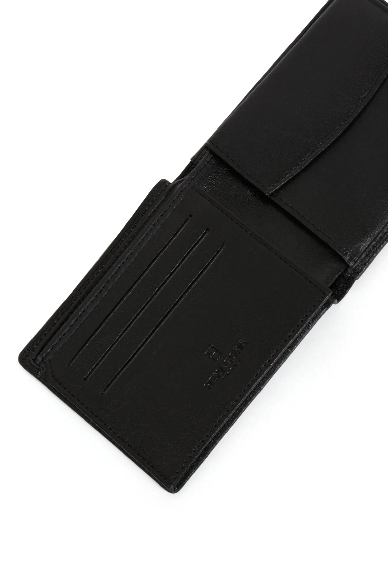 Portefeuille italien - 2 volets - Stop RFID - Cuir