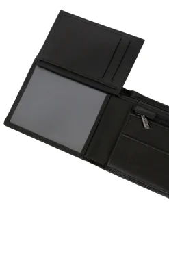 Portefeuille italien - 2 volets - Stop RFID - Cuir