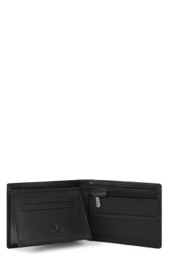 Portefeuille italien - 2 volets - Stop RFID - Cuir