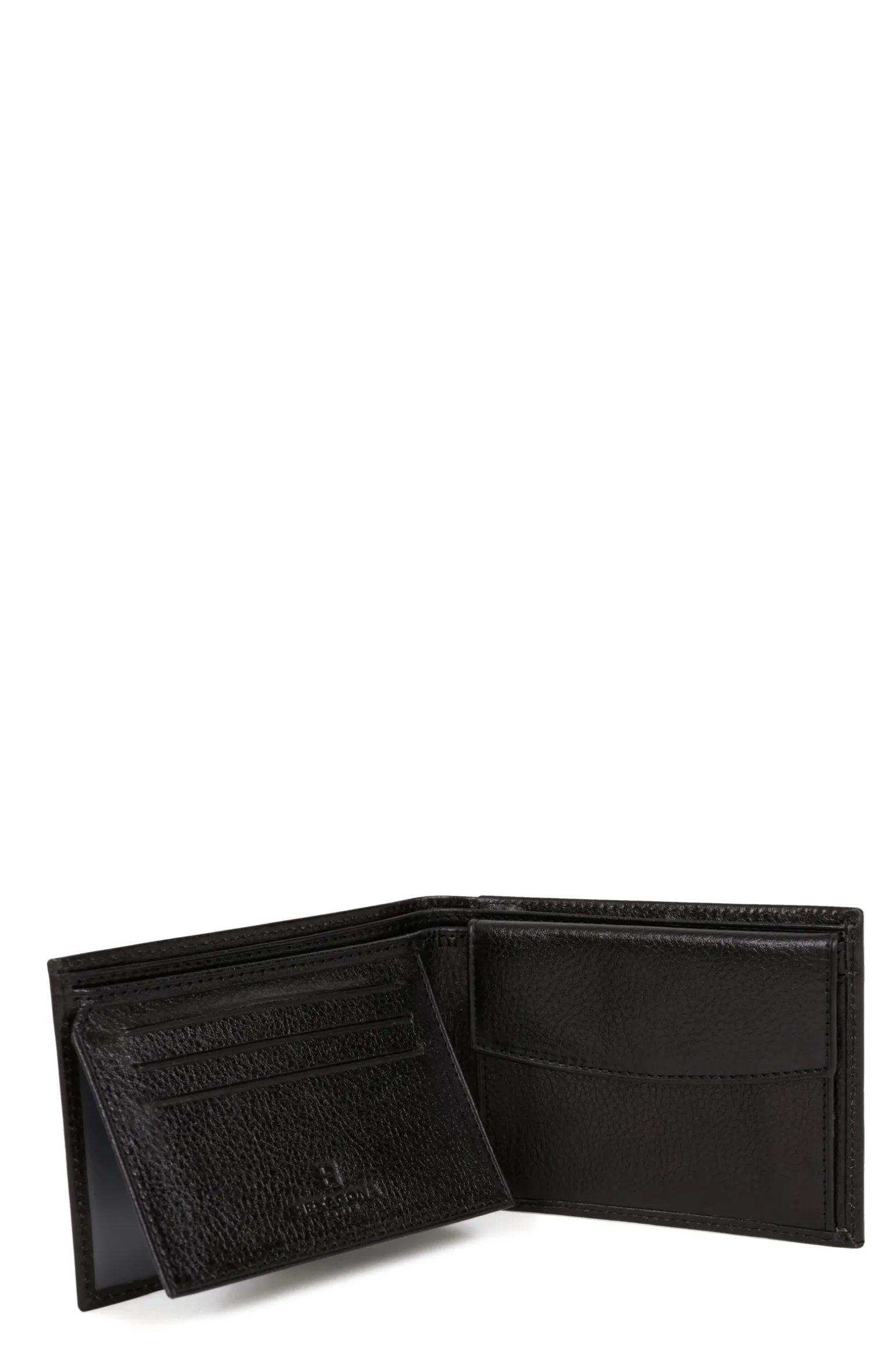Portefeuille italien - 2 volets - Cuir